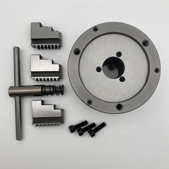 Plato de torno de 125mm  -3 mordazas